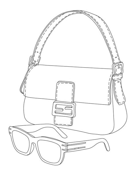 fendi bag drawing|fendi bag.